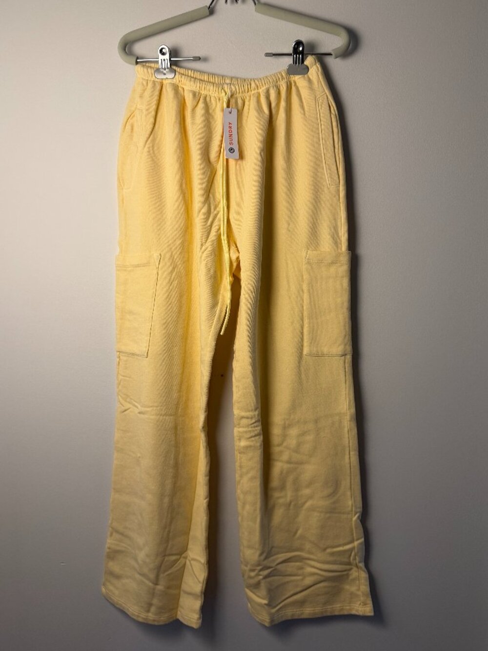 NWT Sundry Academy Cargo Track Pants / S - Picture 2 of 2